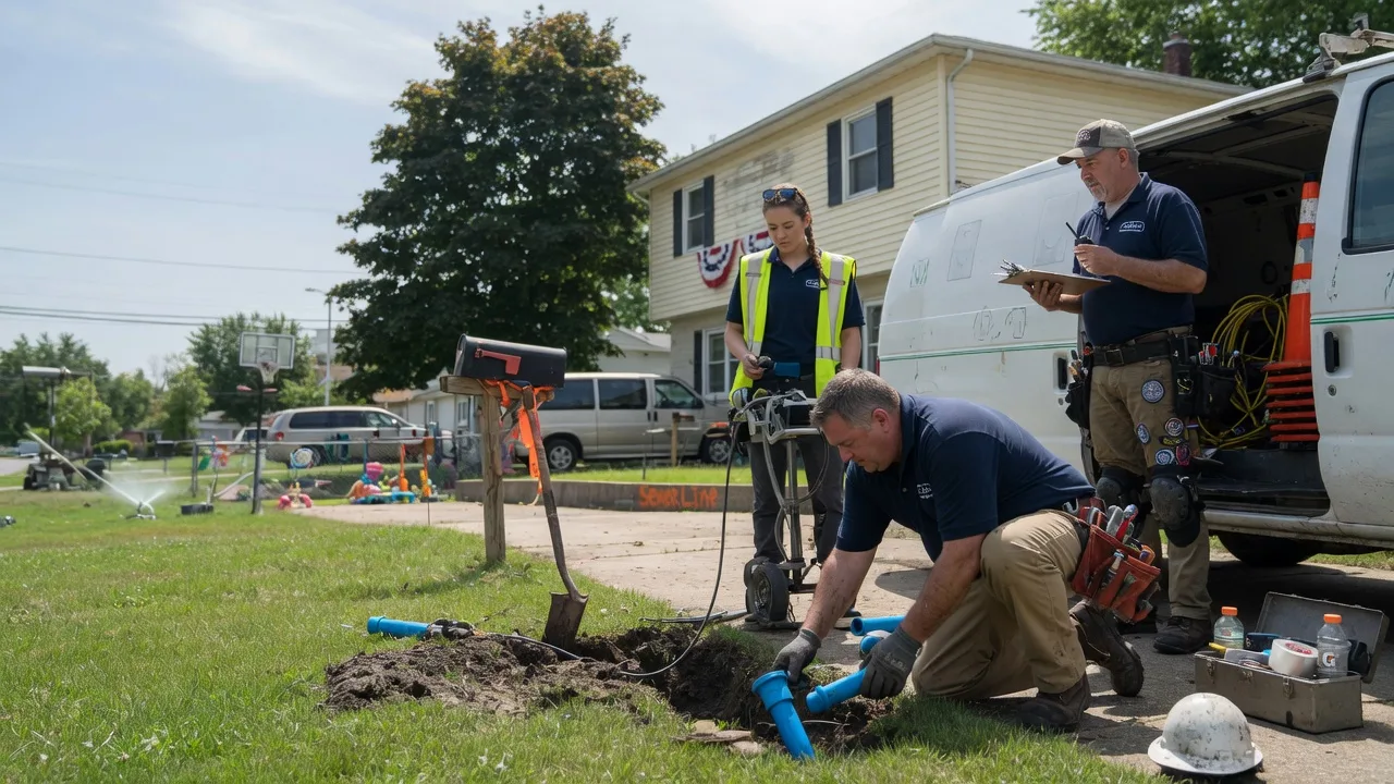 Slab Leak Repair in Bucyrus, OH near me